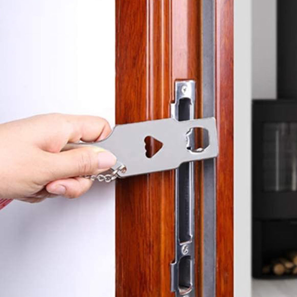 Portable Door Lock Travel Security Device for Hotel Home Apartment Bedroom