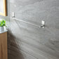 2XStainless Steel Self-Adhesive Towel Rack for Bathroom No Drilling Required
