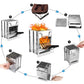 Portable Folding Stainless Steel Wood-Burning Camping and Barbecue Stove