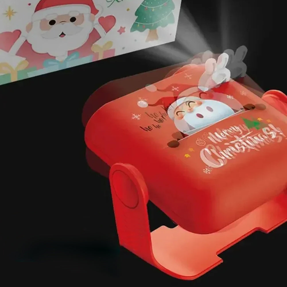 Christmas Theme Projector with 5 Card