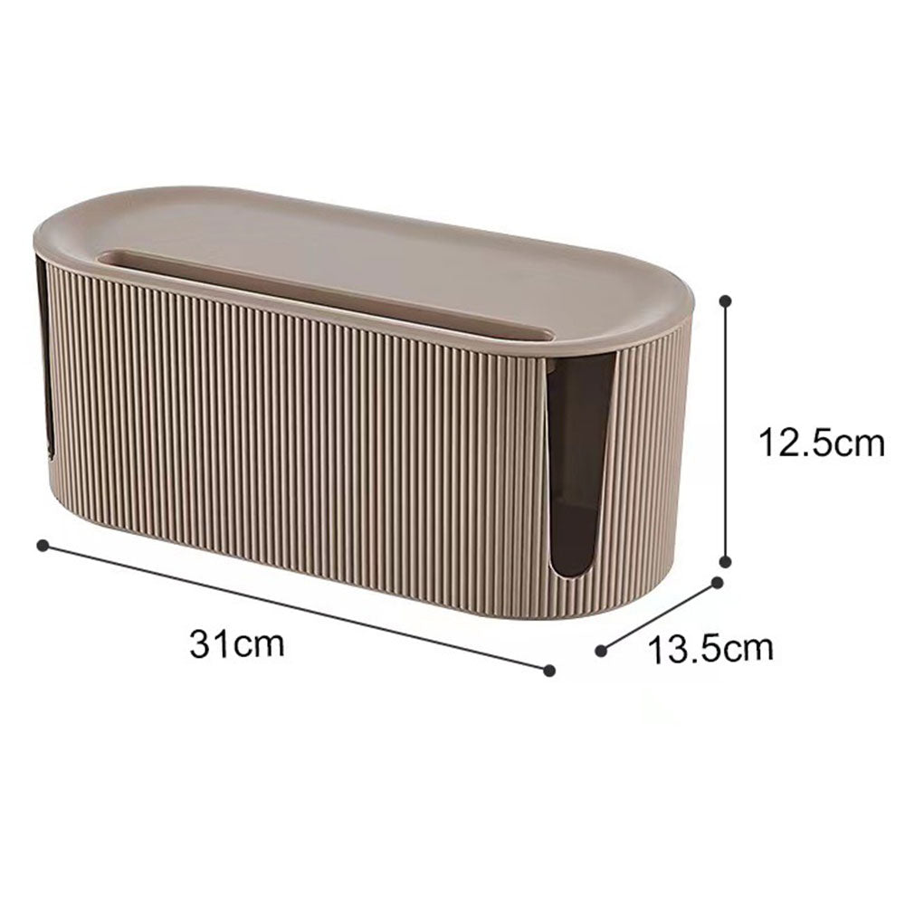 Cable Storage Box Wire Management Case Power Plug Socket Organizer Box
