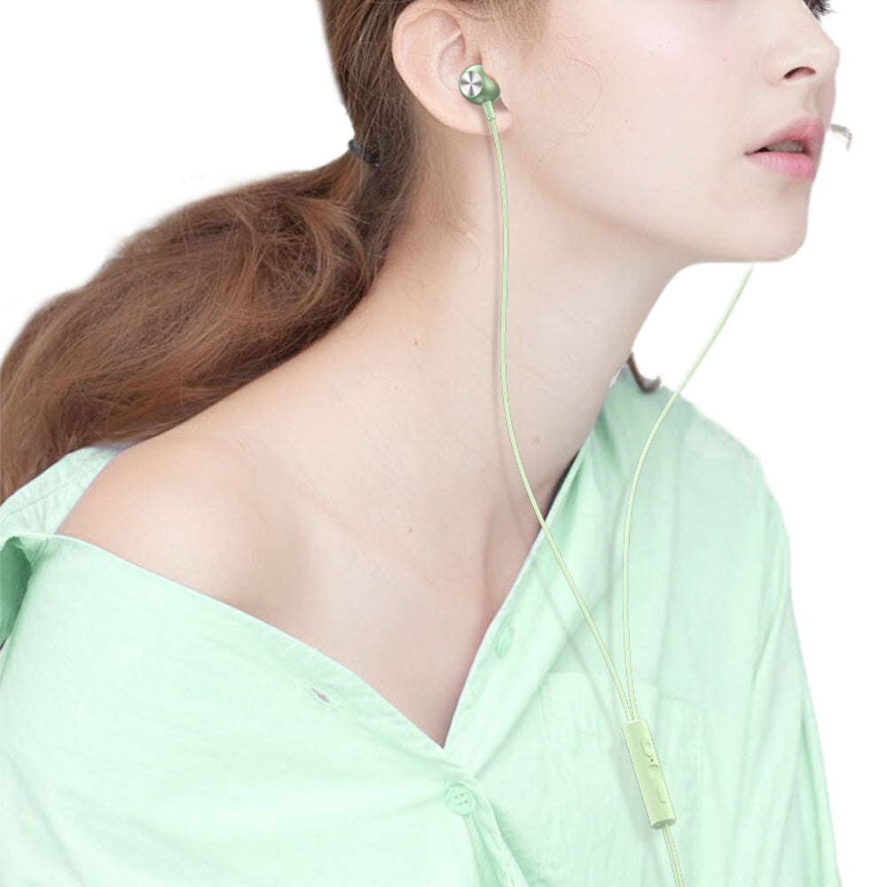 Type-C Wired Earbuds with Mic for iPhone and Samsung Comfortable Fit