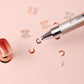 2pcs Glue-out Rhinestone Painting Pen Rhinestone Drill Pen with Visual Window and 6pcs Glue Sticks