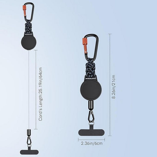 Anti-theft Phone Tether Mobile Phone Lanyard for Cycling Hiking Climbing Fishing