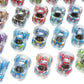 50Pcs Mini Pull Back Cars Set Pull Back Racing Vehicles Goodie Bag Stuffers