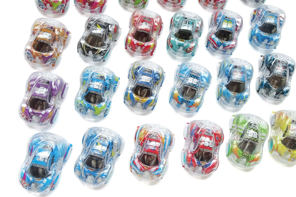 50Pcs Mini Pull Back Cars Set Pull Back Racing Vehicles Goodie Bag Stuffers