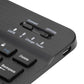 Ultra-Slim Bluetooth Keyboard Portable Mini Wireless Rechargeable Keyboard For IOS Windows