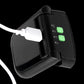 Motion Sensor Cap Light USB Rechargeable LED Clip-On Hat Lamp Headlamp with 4 Brightness Levels