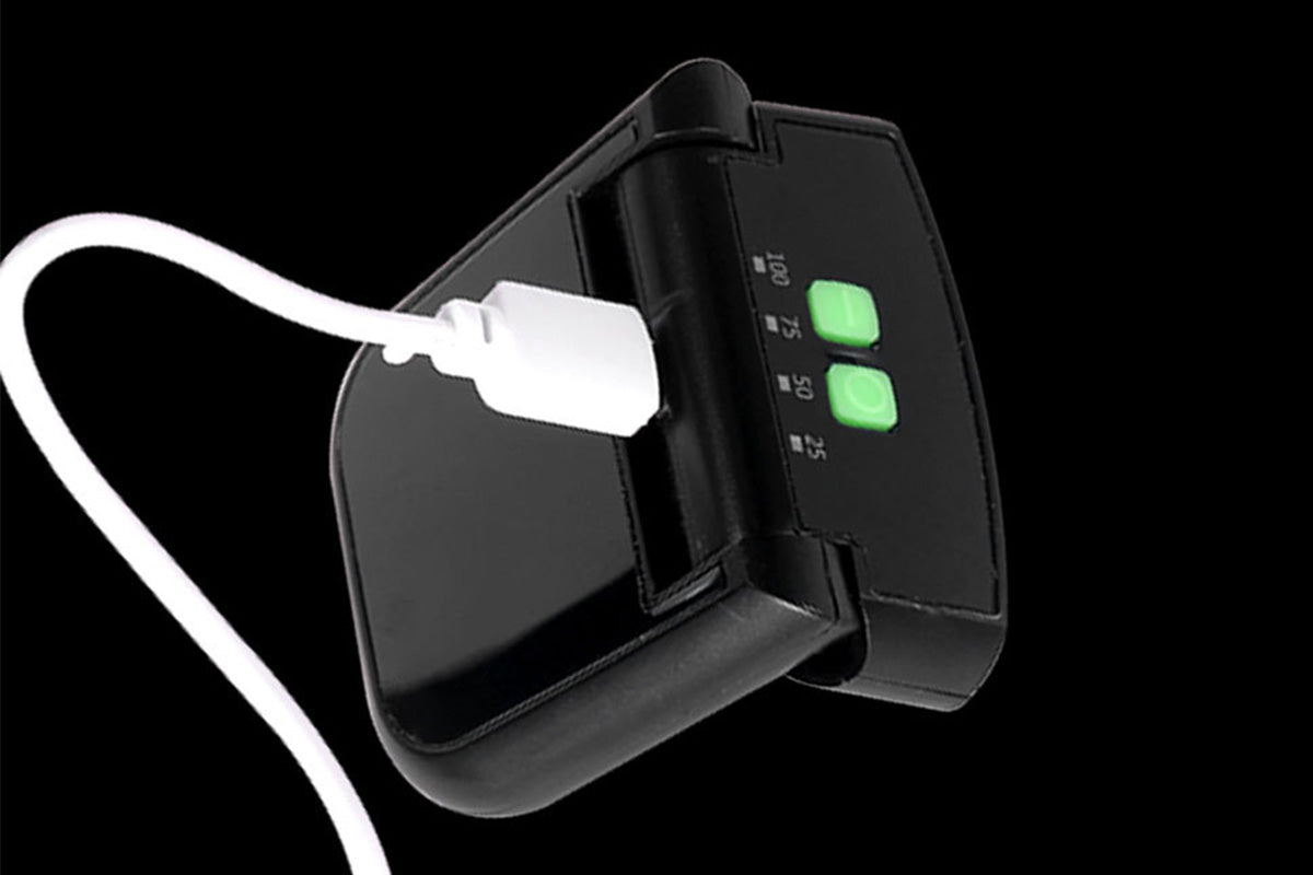 Motion Sensor Cap Light USB Rechargeable LED Clip-On Hat Lamp Headlamp with 4 Brightness Levels
