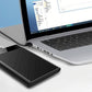 USB 3.1 Portable External Hard Drive Enclosure for SATA SSD HDD