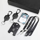 2XBadge Holder Retractable ID Cards Holder with Lanyard