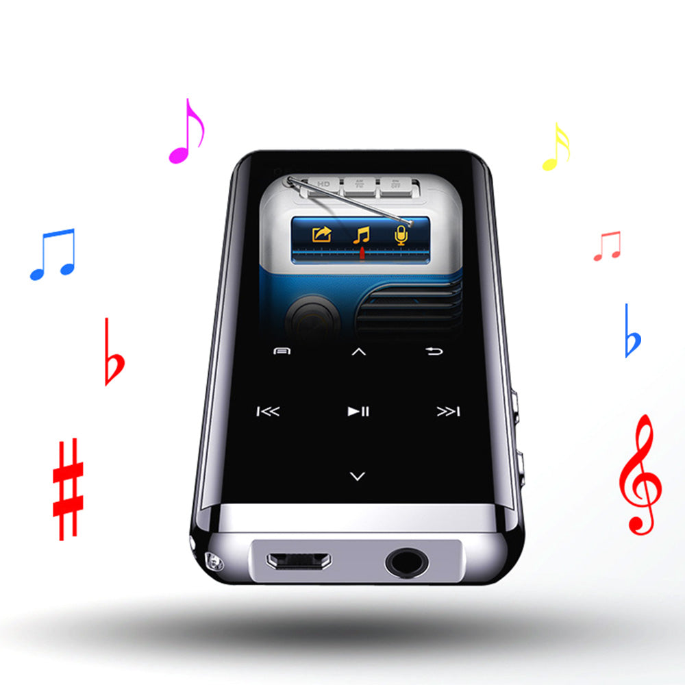 Bluetooth HiFi MP3 Player with Voice Recorder FM Radio Portable