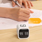 2Pcs Time Management and Countdown Settings with Gravity Sensor Flip Cube Timer
