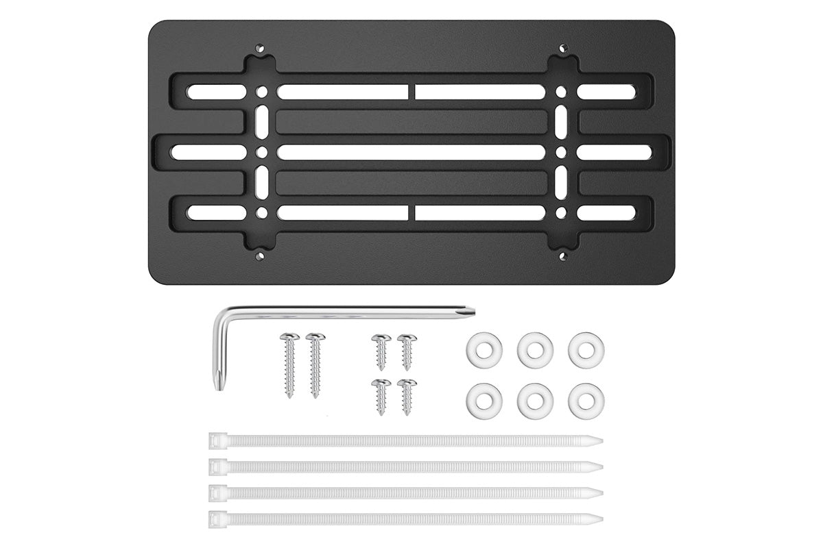 Universal Front License Plate Bracket Mounting Kit for Car Truck SUV