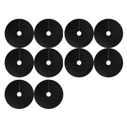 10pcs Non-Woven Tree Mulch Ring for Weed Control Root Protection
