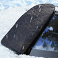 Car Windshield Snow Cover Protector with Reflection Strips-Triple Layer Black