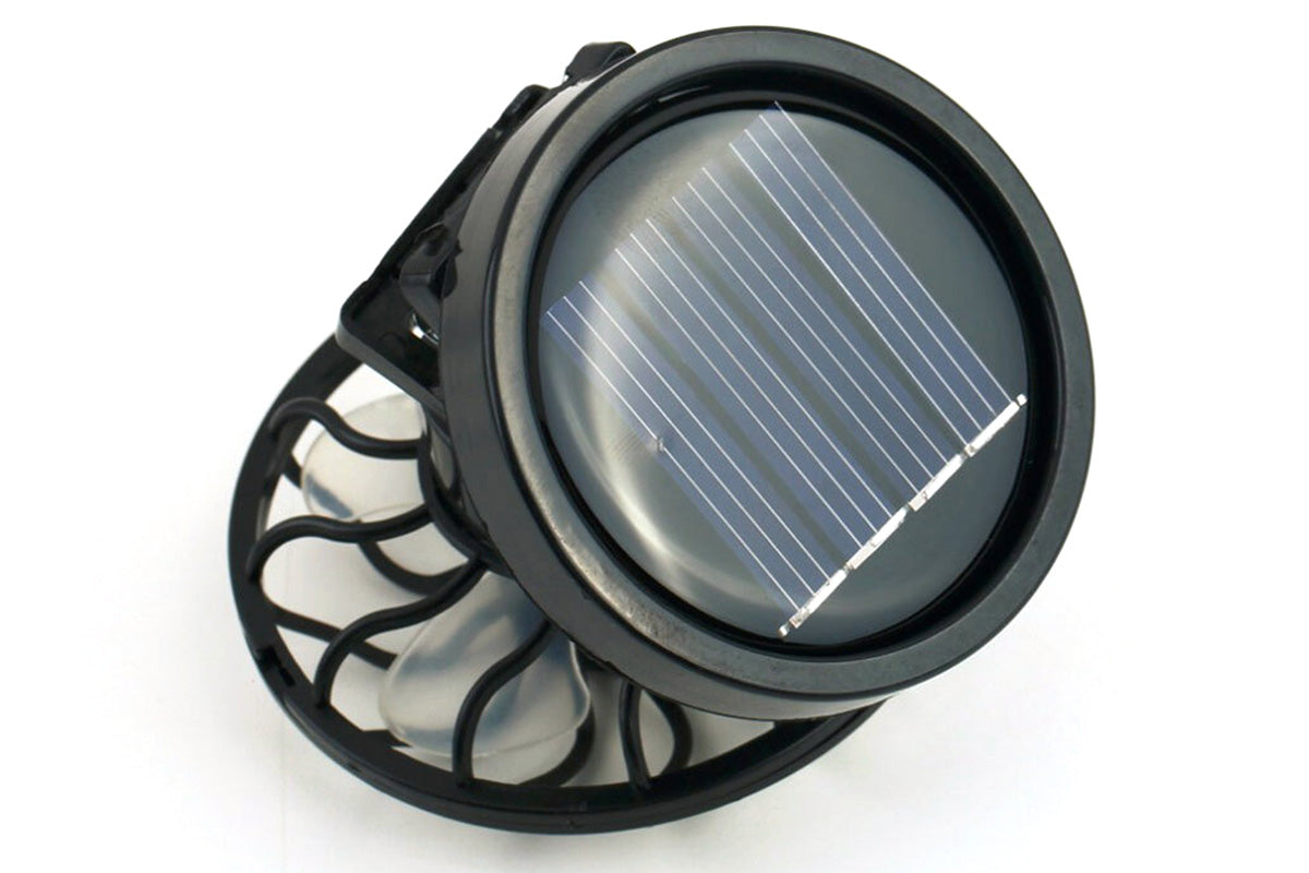 Solar Powered Clip-on Hat Fan for Outdoor Activities