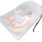 Clear Shoe Bags for Travel Waterproof Dustproof Drawstring Shoe Bags for Packing