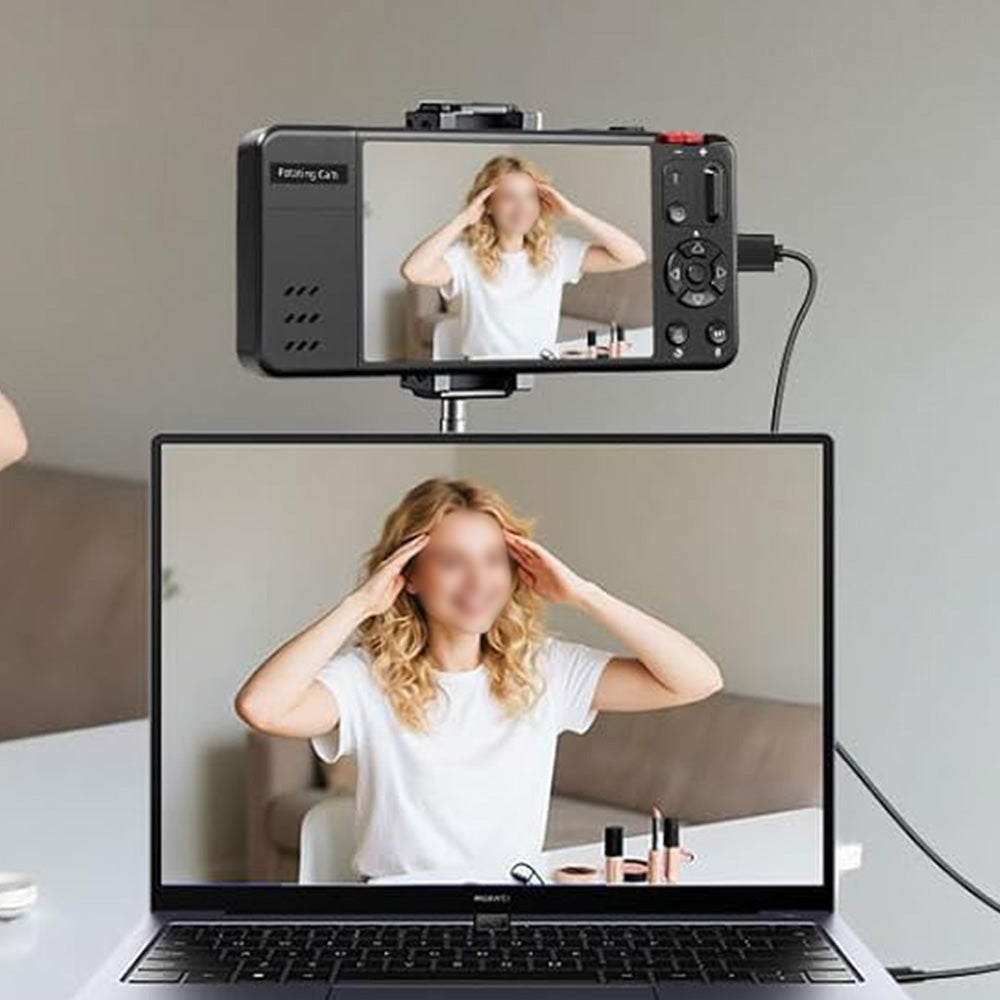 Digital Camera with 270 Degree Rotating Lens for Selfie Vlog