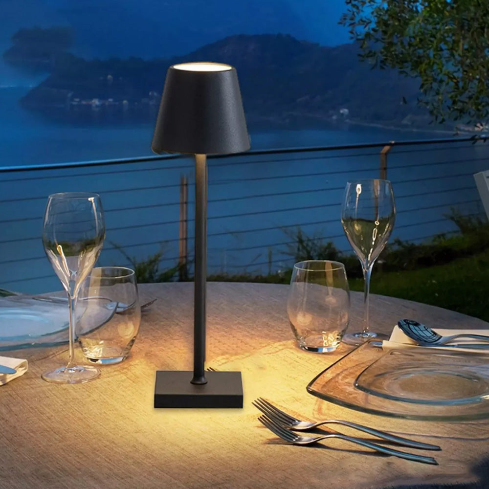 Rechargeable Table Lamp 3 Color Cordless LED Table Lamp Touch Desk Lamp
