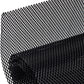 100 x 33cm Grille Mesh Aluminium Alloy Car Bumper Vent Metal Grille Net 3x6mm