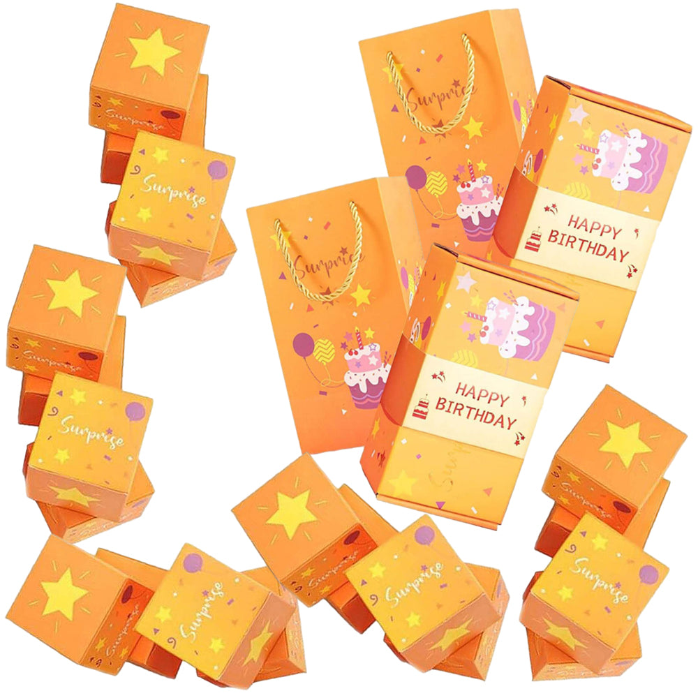 2Pcs Folding Bouncing ATM Surprise Money Bounce Jumping Box Birthday Surprise/Christmas Surprise