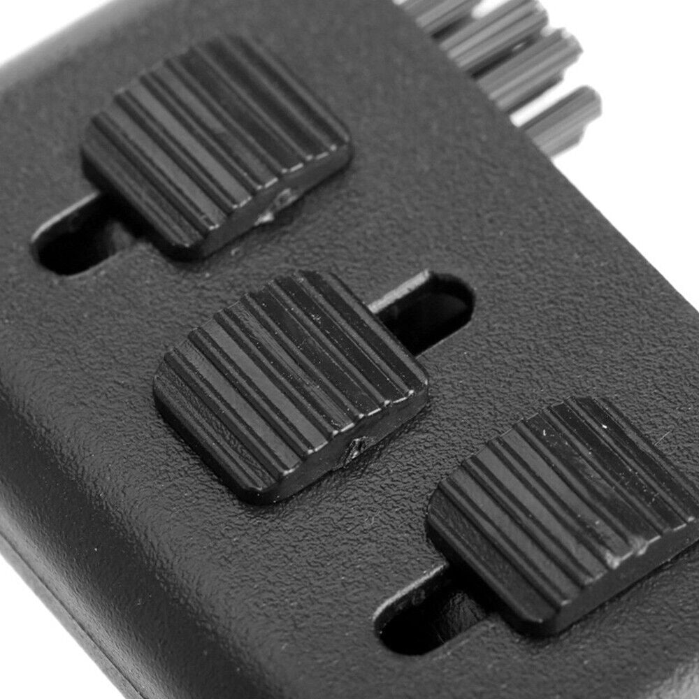 2Pcs 3-in-1 Golf Club Retractable Three-hole Groove Cleaning Brush
