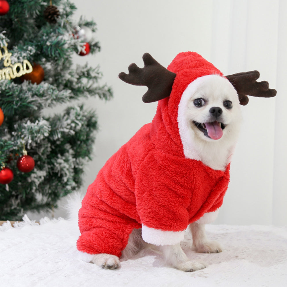 Christmas Decoration Dog Thermal Sweatshirt