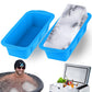 2Pcs Ice Bath Ice Block Mold Extra Large Silicone Ice Box Large Ice Grid Mould