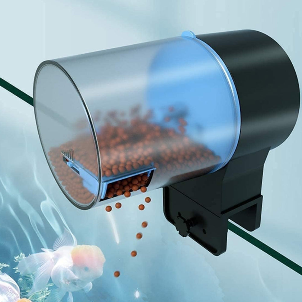 Adjustable Auto Fish Feeder Feeding Aquarium Tank Food Dispenser