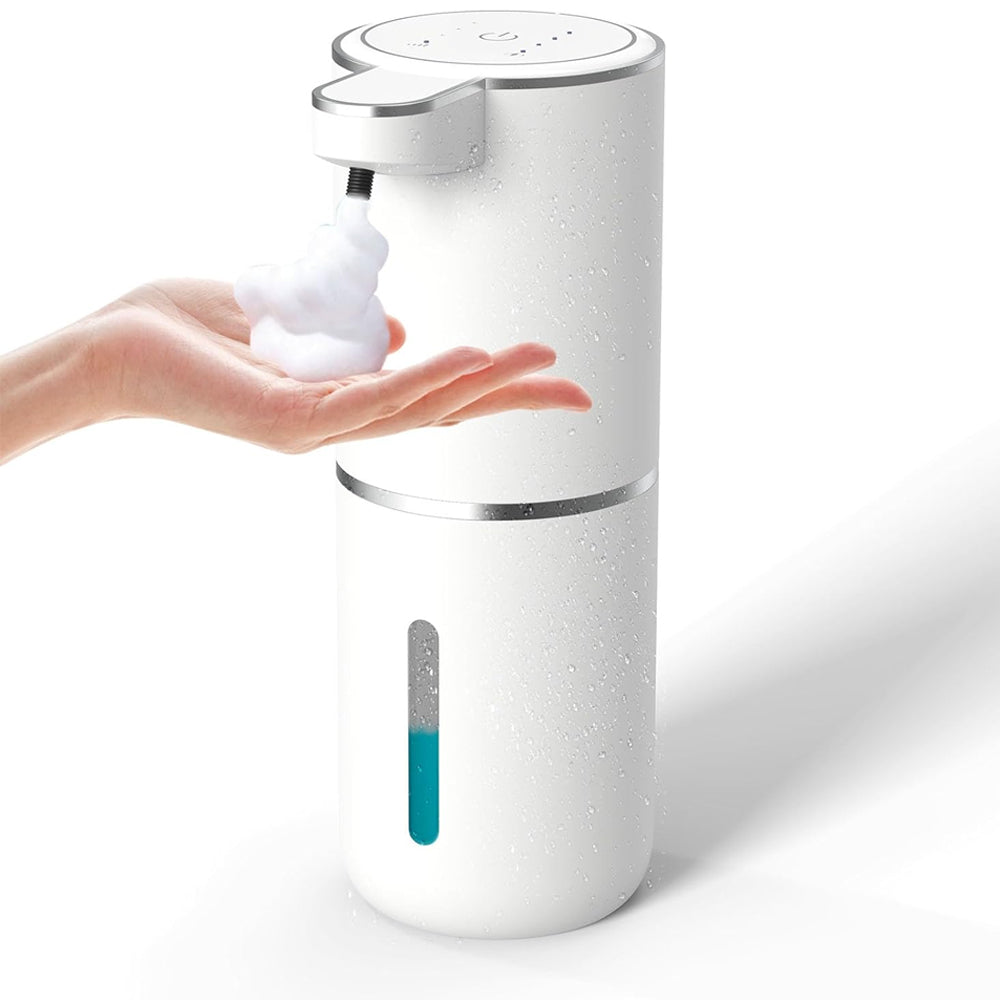380ML Rechargeable Touchless Automatic Soap Foam Dispenser with 4 Level Adjustable