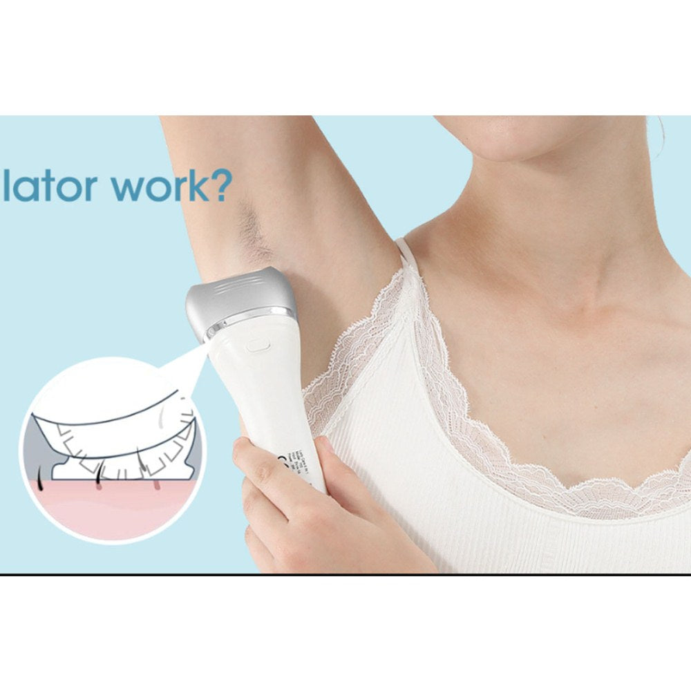 7 in 1 Epilator Hair Removal for Women Face Massage and Body Exfoliator