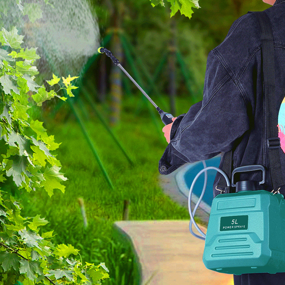 5L Rechargeable Backpack Farm Garden Weed Sprayer