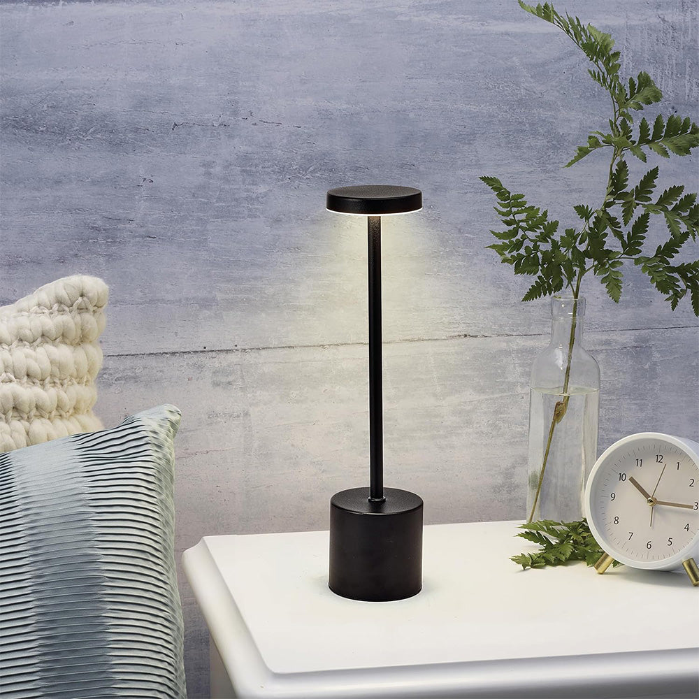 Three Color Rechargeable Touch Cordless Table Lamp for Dining Room