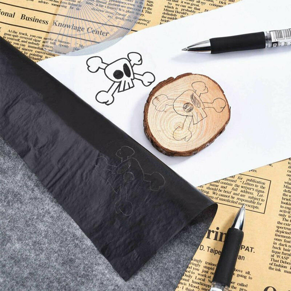 50 Sheet 5 Color Reusable Craft Transfer Paper Set for Fabric Art