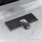 Compact Wireless Keyboard and Mouse Combo Compatible with Windows Mac