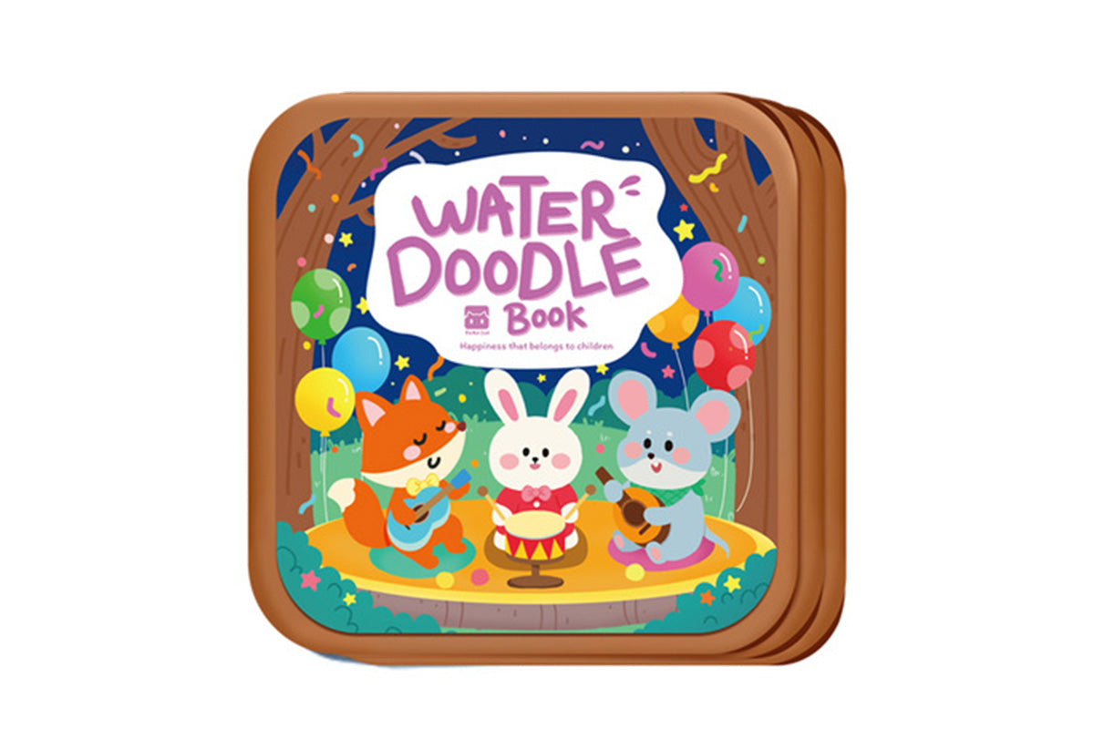 Reusable Water Coloring Book Water Doodle Book Toys Water Painting Book