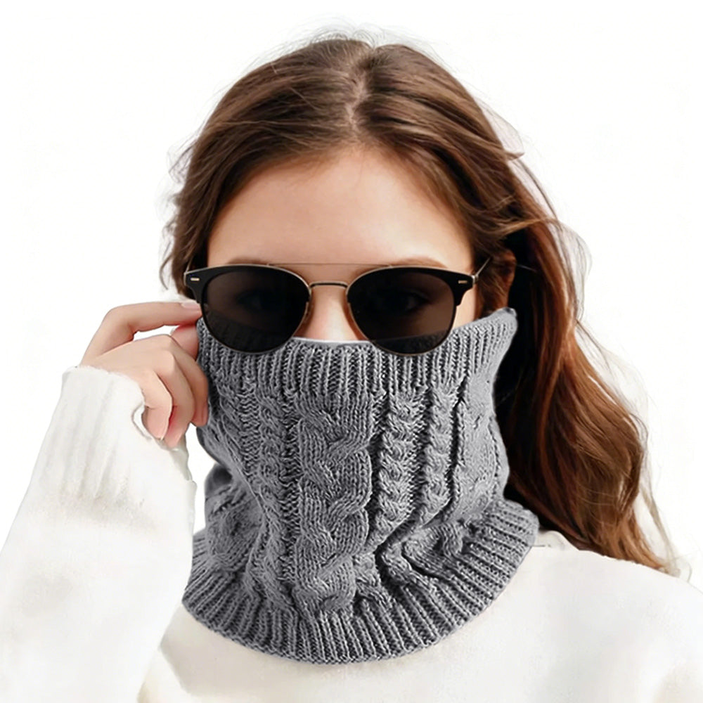 Winter Neck Gaiter Fleece Thick Neck Warmer Cover Ski Gaiters for Men Women