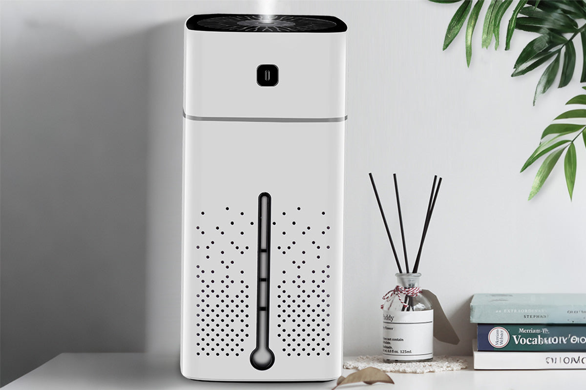 Air Humidifier Cool Mist with LED Light for Bedroom Office Desktop Home 1L