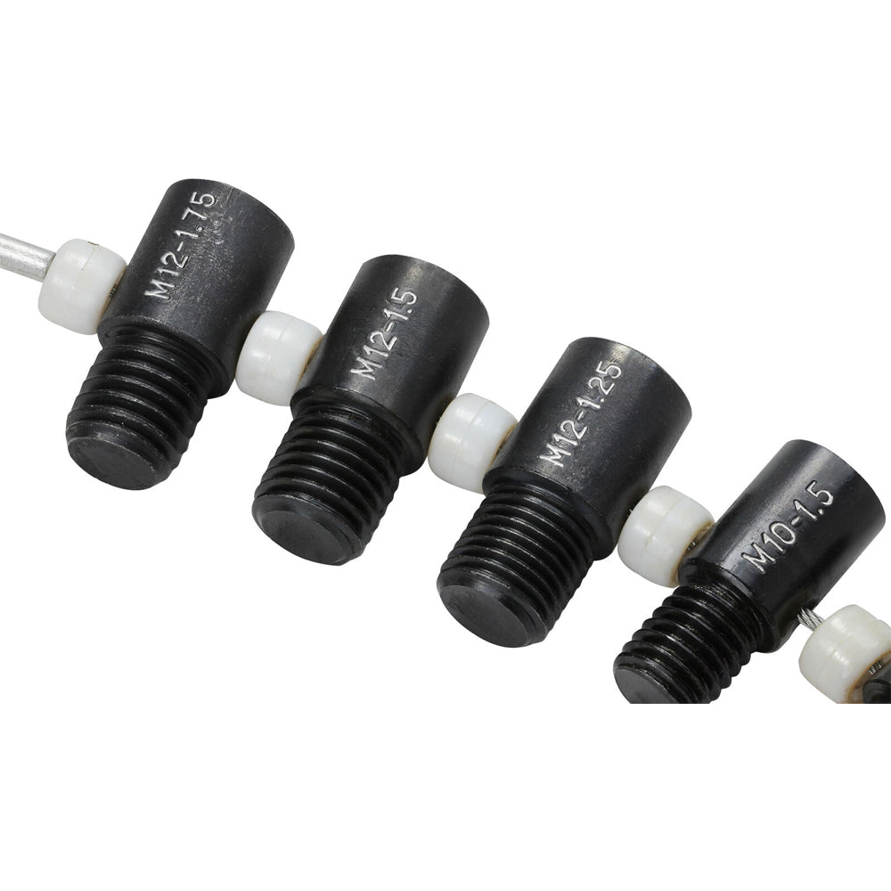 Nuts Bolts Thread Checker with 26 Male Female Gauges Include 14 Inch and 12 Metric