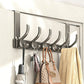 Over The Door Hooks Sturdy Door Hanger with 6 Hooks for Bathroom Bedroom