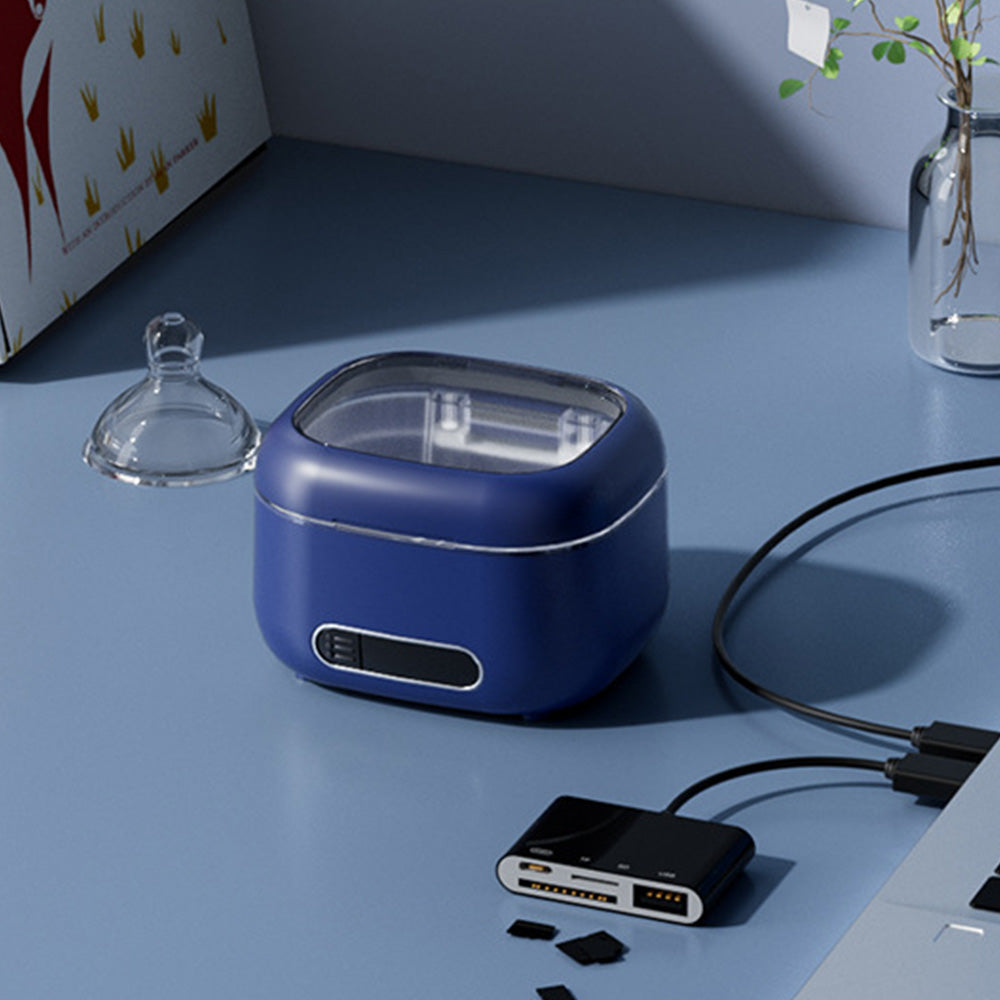 Portable Retainer Cleaner Appliance Cleaning Machine USB Rechargeable