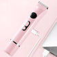 4-in-1 Women's Dual Heads Electric Shaver Cordless Body Hair Trimmer with 4 Heads Hair Removal Kit