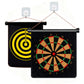 Roll Up Dartboard Set with 12 Darts Indoor Outdoor Game Toy Gift