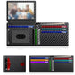 Men Slim RFID Shielding Microfiber Wallet Credit Card Holder Money Clip