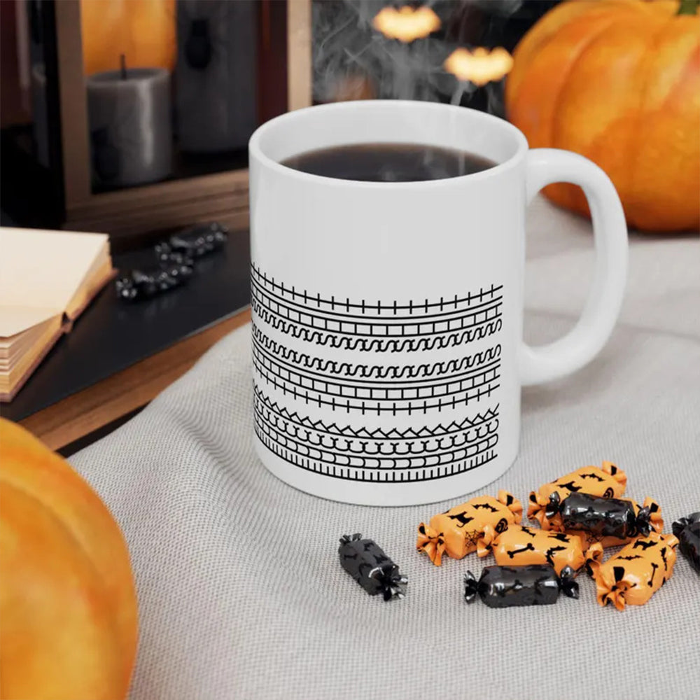 Hidden Message Ceramic Coffee Mug Funny Birthday Gifts for Women