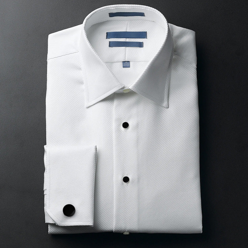 8 Pcs Men Tuxedo Cufflink and Shirt Stud Set for Weddings and Parties