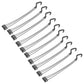 10 Pack Hanging Hooks for 18cm Pots Black