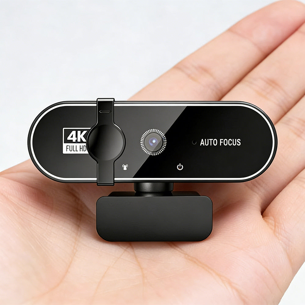 4K Webcam Video Camera Streaming USB Webcam for PC Laptop Auto Focus