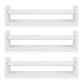 3 Pack Floating Wall Mounted Book Display Shelves